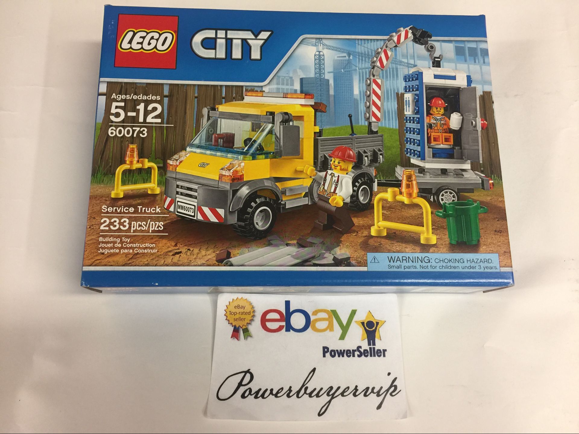 NEW LEGO City 60073 Demolition Service Truck Building Set - Click Image to Close